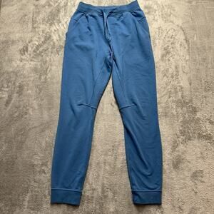 Lululemon City Sweat Jogger Sweatpants Blue Drawstring Mens XS